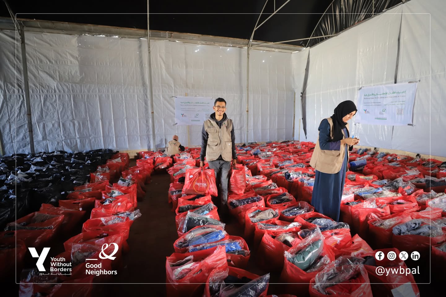 Winter clothing distribution for children - gallery image 4