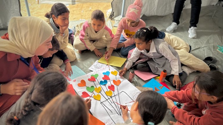 Establishment and Operation of Child-Friendly Safe Spaces in Mawasi
Khan Younis